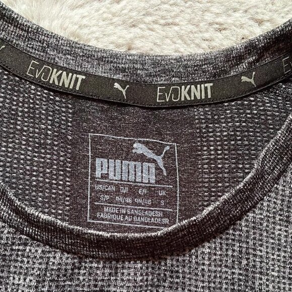 PUMA Men’s Small Lightweight EVO-Knit Dri Fit Athletic Top, EUC - Picture 3 of 4